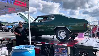 1970 chevelle transmission explodes on the dyno [upl. by Arracot]