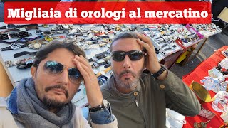 Migliaia di orologi al mercatino [upl. by Sualohcin]