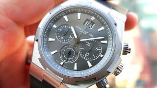 Rất Đẹp Vacheron Constantin Overseas Chronograph Titanium 42mm 49150000W9501  ICS Authentic [upl. by Skantze]