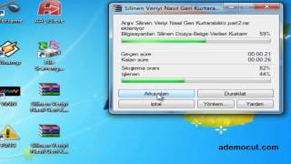 Winrar ile büyük dosyaları cilt  Part  nasıl bölünür [upl. by Iridissa]