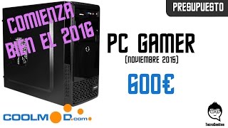 Presupuesto Pc Gamer 2016 600€ Fx6300 amp 960 [upl. by Notyalc]