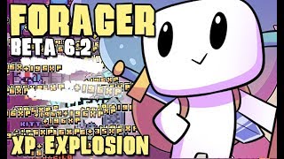 FORAGER Beta 62  Ep 24 XP Explosion Forager Lets Play [upl. by Heddi]