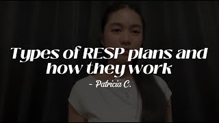 Types of RESP plans and how they work [upl. by Lisabet]