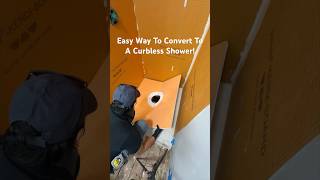 Build A Easy Access Curbless Tiled Shower tiles construction schlutersystems tile curbless [upl. by Jt]