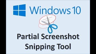 Windows 10  Snipping Tool  How to Use Screen Snip to Take Screenshot  Shortcut Key Tutorial in MS [upl. by Annaiuq28]