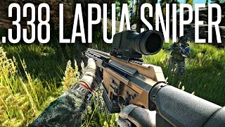 THE FIRST 338 LAPUA SNIPER  Escape From Tarkov Gameplay [upl. by Eiuqcaj]