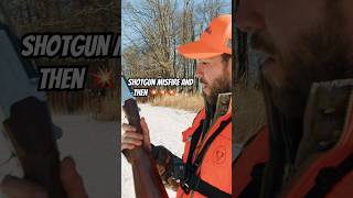 Shotgun misfire and then 💥💥🪶🪶🪶👀👀 shotgun pheasanthunting [upl. by Shaw566]