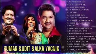 Evergreen 90’S Old Hindi Songs💘 90s Love Song💘 Udit Narayan Alka Yagnik Kumar Sanu Bollywood song [upl. by Delanos]