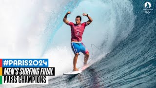 Mens Surfing Final 🏄‍♂️  Paris Champions [upl. by Islean]