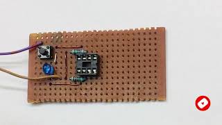 How to make optocoupler tester at home  Simple electronic project [upl. by Kinny]