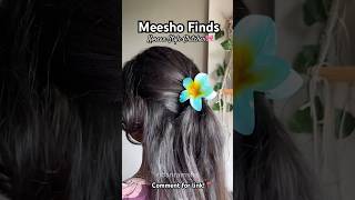 Meesho Affordable Finds  Hair Accessories youtubeshorts meesho meeshofinds [upl. by Long]