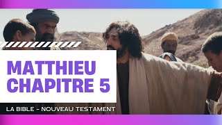 Matthieu chapitre 5  La Bible  Nouveau Testament [upl. by Sorcha]