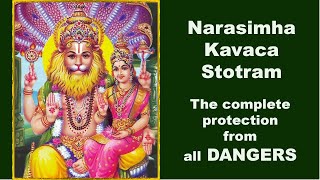 Narasimha Kavaca Stotram  The complete protection from all dangers [upl. by Chaille]