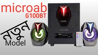 microlab g100bt unboxing amp review  microlab bluetooth speaker price in Bangladesh [upl. by Noved]