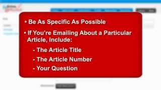 How to Contact EzineArticles Member Support [upl. by Sela]