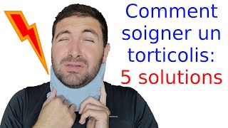 Comment soigner un torticolis Témoignage retexp solutions pour guérir conseils pour soulager [upl. by Gen]