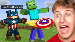 Minecraft Manhunt but Im Overpowered Superheroes [upl. by Espy]