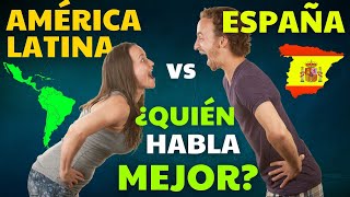 10 DIFERENCIAS entre español LATINO y español de ESPAÑA que SORPRENDEN 😎 [upl. by Aisemaj868]