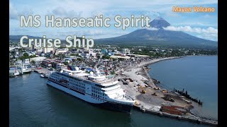 MS Hanseatic Spirit at Legazpi port [upl. by Files622]