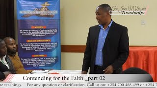 CONTENDING FOR THE FAITHPART 02 [upl. by Sprung]