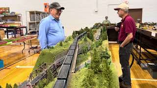 Waupaca Area Model Railroaders at The 2024 Hub City Model Railroad Show in Marshfield WI [upl. by Feldman]