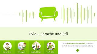 Ovid – Sprache und Stil einfach erklärt  sofatutor [upl. by Ahtibbat692]