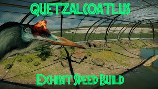 Quetzalcoatlus Exhibit Speed Build  Jurassic World Evolution 2 [upl. by Entroc]