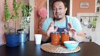 Ajvar recept  stari originalni koji svakog oduševi bez konzervansa [upl. by Leuqcar851]