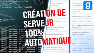 UPDATE CETTE APPLICATION AUTOMATISE LA CRÉATION DE VOTRE SERVEUR GARRYS MOD [upl. by Sabelle]