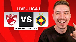 REACTIONAM LIVE LA DINAMO VS FCSB ASTEPTAM MULTE GOLURI IN MARELE DERBY [upl. by Ahsinhoj]