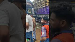 Gonikoppal ksrtc bus accident ksrtcmassentry lorryvideos karntakapolitics coorgvlogs coorg [upl. by Gayner]