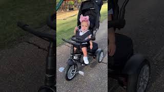 Go Luxury w Bentley Trike for Baby bentleytrike babylux convertiblestroller convertibletrike [upl. by Gniy]