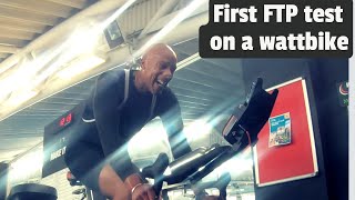 How to do your first FTP test on a Wattbike Functional threshold power [upl. by Todd]