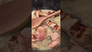 How to Grill Pheasant with a Delicious Mushroom and Onion Gravy  Rustic Cooking at Its Best [upl. by Khalin]