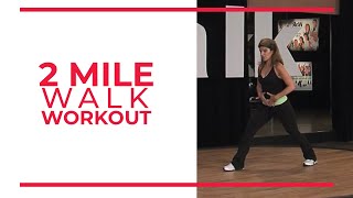 2 Mile Walk Workout  Walk at Home [upl. by Iiette]