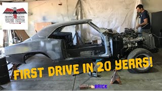 1969 Firebird Restoration first time starting and then driving in nearly 20 years 455 Pontiac 494 [upl. by Ihculo950]