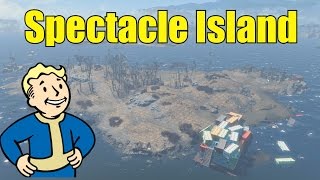 Fallout 4 How to unlock 1 of the biggestbest settlements Spectacle Island [upl. by Iknarf]