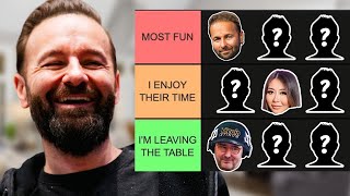 Daniel Negreanu Poker Player Tier List tierlist [upl. by Lasser]