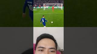 Eden Hazard Penalty shortvideo shortsviral football hazard [upl. by Lesslie]