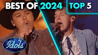 Best Of TOP 5 Performances On American Idol 2024  Idols Global [upl. by Feenah901]