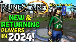 BEST Tips For NEW amp RETURNING Players  RuneScape 3 2024 [upl. by Cathie]