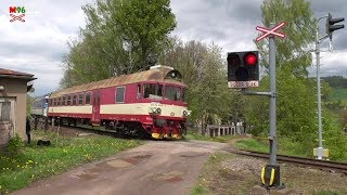 Martin96CLC  Czech  Slovak Level Crossing 2017  České a slovenské železniční přejezdy [upl. by Ennaillij]