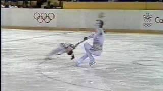 Gordeeva amp Grinkov Гордеева n Гринько́в URS  1988 Calgary Figure Skating Pairs SP US ABC [upl. by Olsen]