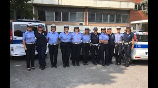 Donne in uniforme gli agenti della Polizia Locale di Piacenza [upl. by Olivann]