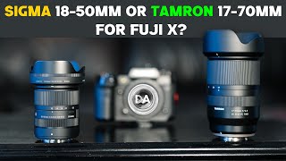 Sigma 1850mm F28 vs Tamron 1770mm F28 for Fuji XMount  Which is Better [upl. by Meeharb135]