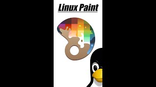 Linux paint program is awesome paint design graphicdesign [upl. by Ahsenit]