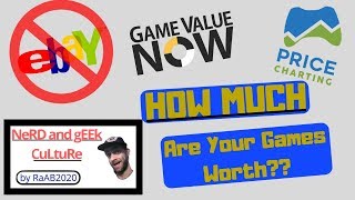 GAME VALUE NOW AND PRICE CHARTING TUTORIAL HowTo Track your Video Game Collection [upl. by Harpp]