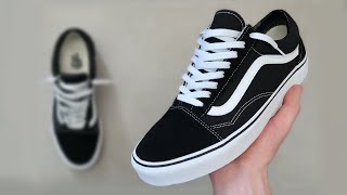 HOW TO LACE VANS OLD SKOOLS 👟🔥 [upl. by Alyel]