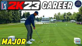 MAJOR CHAMPIONSHIP FINALE PGA TOUR 2K23 Career Mode Part 118 [upl. by Brnaba]