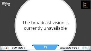 Cheam CC 2nd XI v Sanderstead CC 2nd XI [upl. by Bonney]